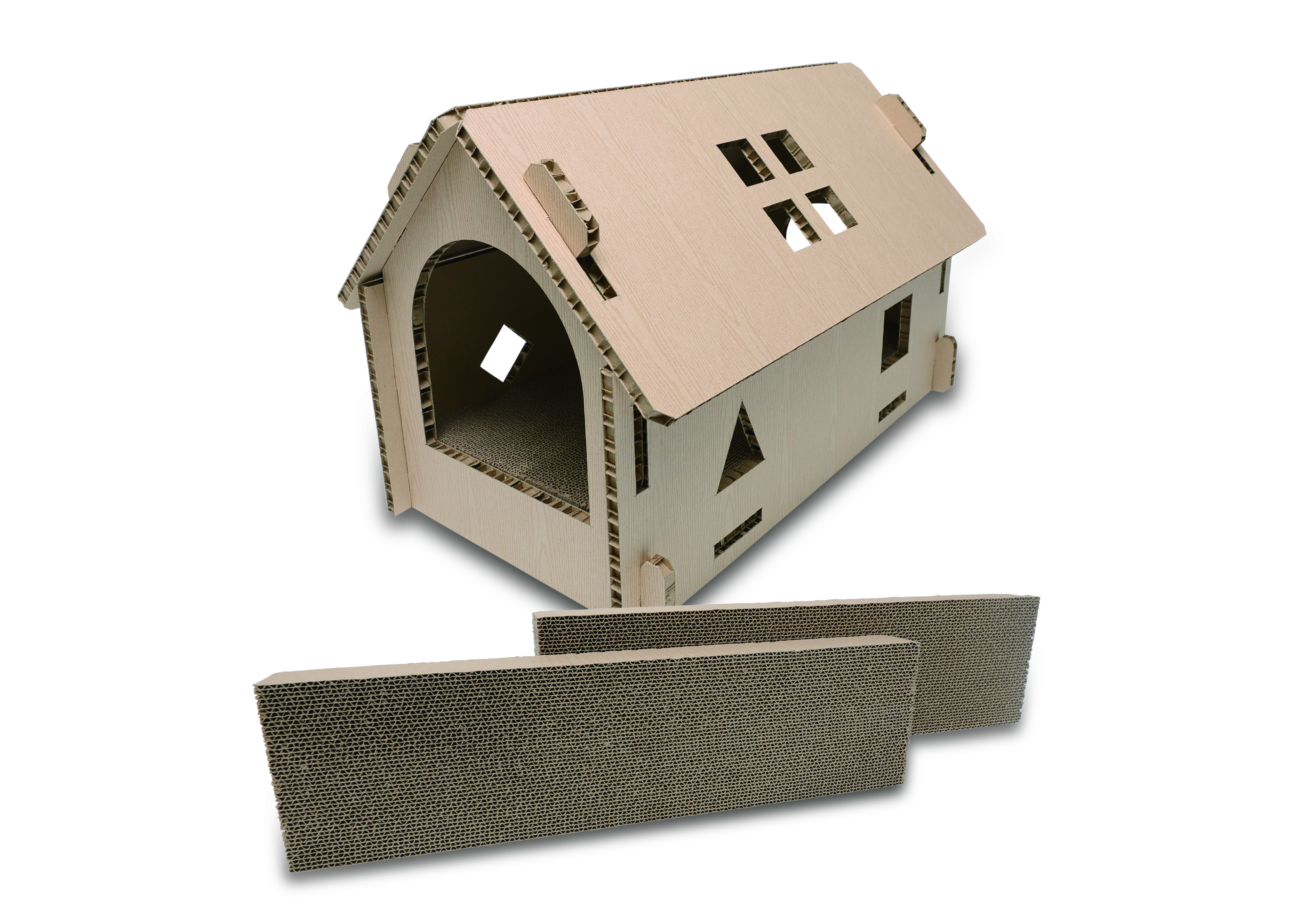 1台2役！くつろぎ＆爪とぎスペース